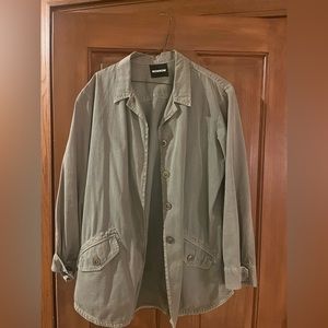 Olive Green Monrow Shacket